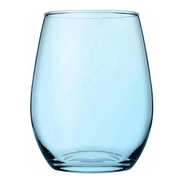 Amber Glass Set for Beverage, 6 Pcs, 19.5 Oz (570 cc)