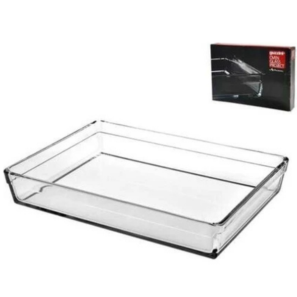 Pasabahce Borcam Rectangular Oven Tray, 4350 cc (147 oz)