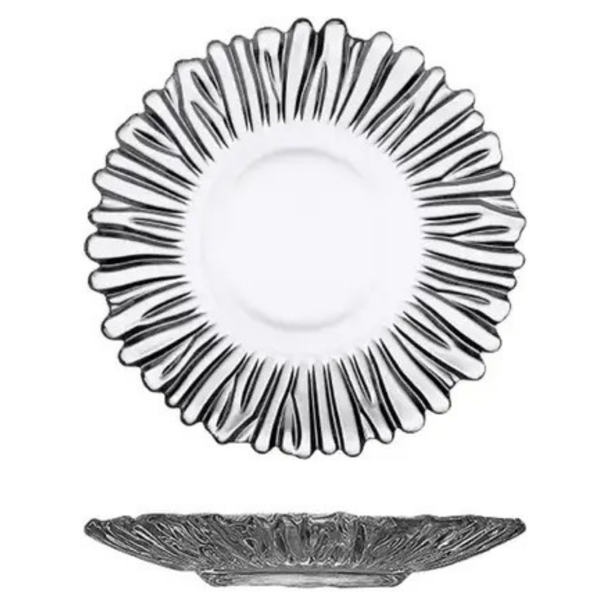 Pasabahce Aurora Tea Plate Set, 5", 6 Pcs- 8 Pack