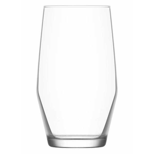Lav Ella Highball Drinking Glass Set of 6, 16.75 Oz (495 cc)
