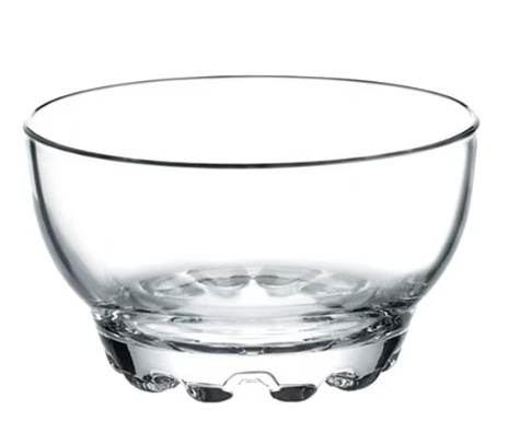 Glass Round Serving Bowls Set of 6, Ramekin Condiment Bowls, 9.2 Oz (280cc)