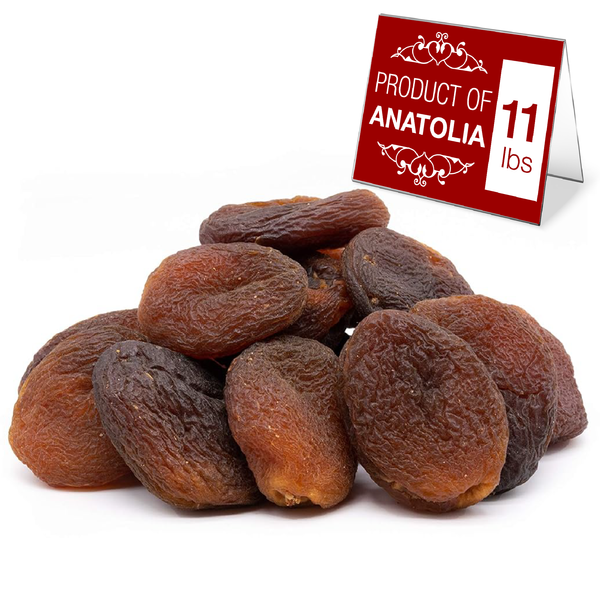 Hakan Sundried Apricot, Unsulphured Dried Apricot, 2 Options