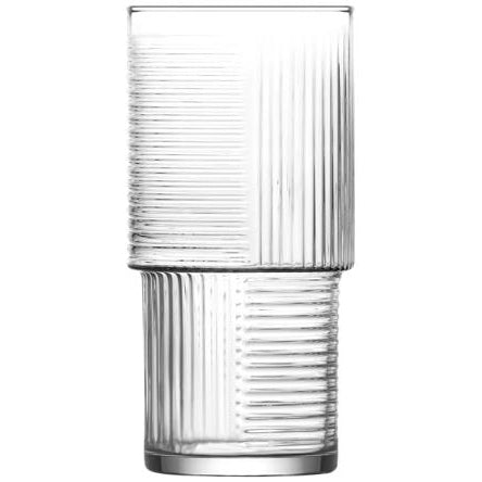 Lav Helen Long Drinking Glass Set, 6 Pcs, 13.5 Oz (400 cc)