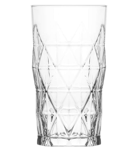 Lav Keops Crystal Highball Glasses, Set of 6, 15.5 oz