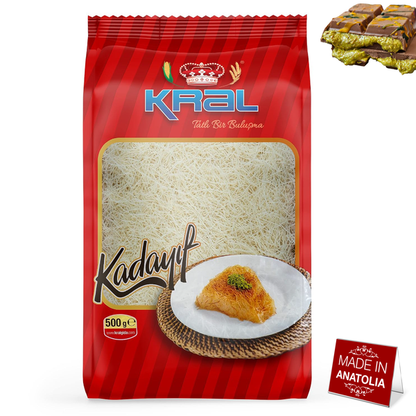 Kataifi Shredded Phyllo Dough, Kadayif Pastry, 500 g, 1.1 lb