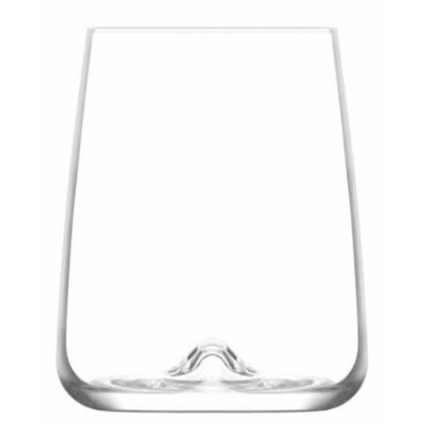 Lav Terra Glass Set for Soft Drink, 6 Pcs, 12.25 Oz (360 cc)