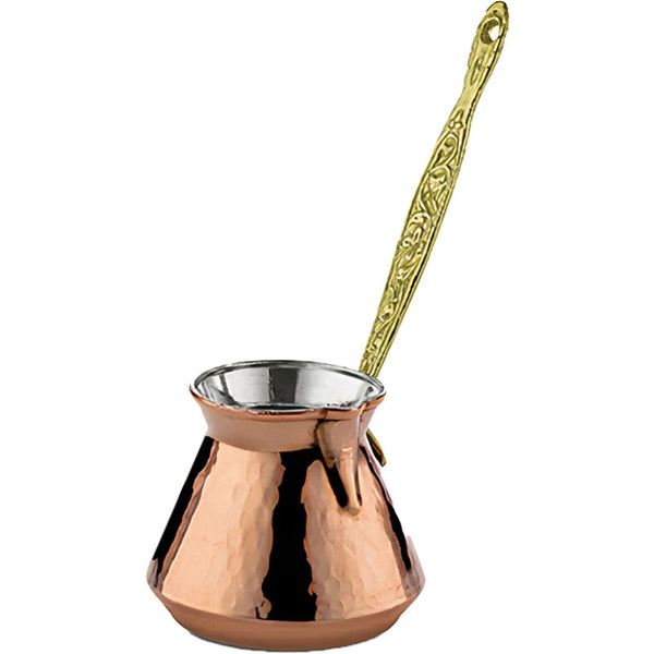 Hammered Copper Coffee Cezve, Coffee Pot, Coffee Maker, 8 oz