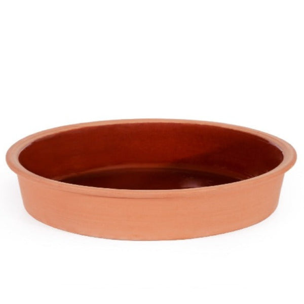 CLAY BIG BOWL 1.5 lt (50.7 oz) 24 x 6 cm (9.4" x 2.4") 1 PCS - Hakan Makes Kitchens Smile