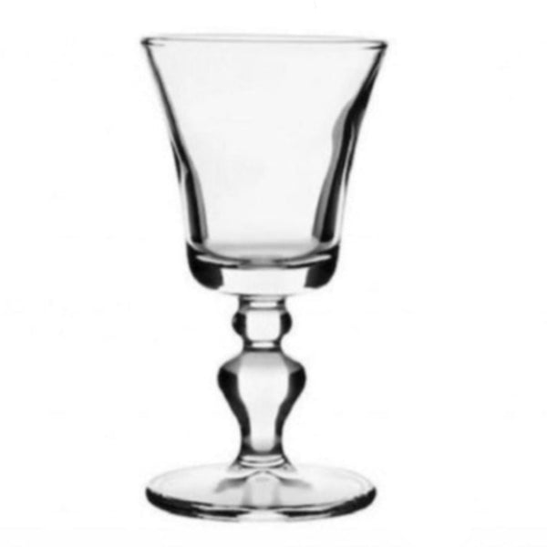 VICTORIA FOOTED SMALL GLASS 50 cc (1.5 oz) 6 PCS - Hakan Makes Kitchens Smile