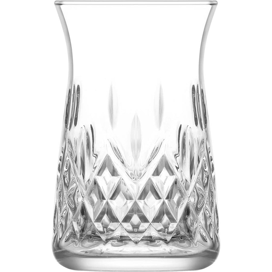 Lav Odin Tea Glasses Set with Crystal Design, 6 Pcs, 5.75 Oz