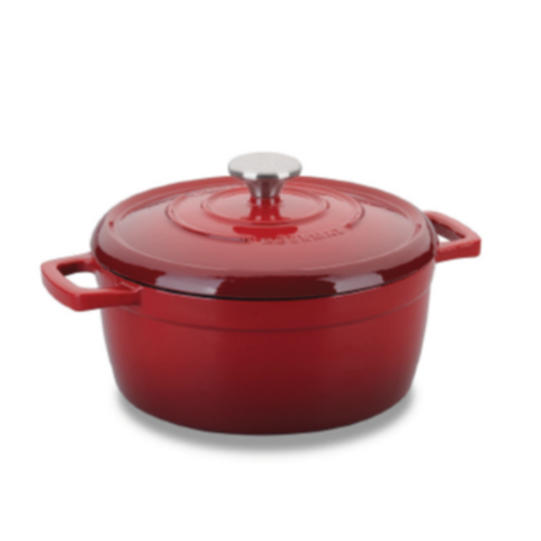 CASTA GRILL CASSEROLE RED 24 x 10.5 cm (9.4" x 4.1") - Hakan Makes Kitchens Smile