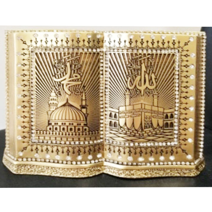 SOUVENIR BOOK LAFIZ GOLD-SILVER-NACRE 15 x 18 cm (5.90" x 7.09") - Hakan Makes Kitchens Smile