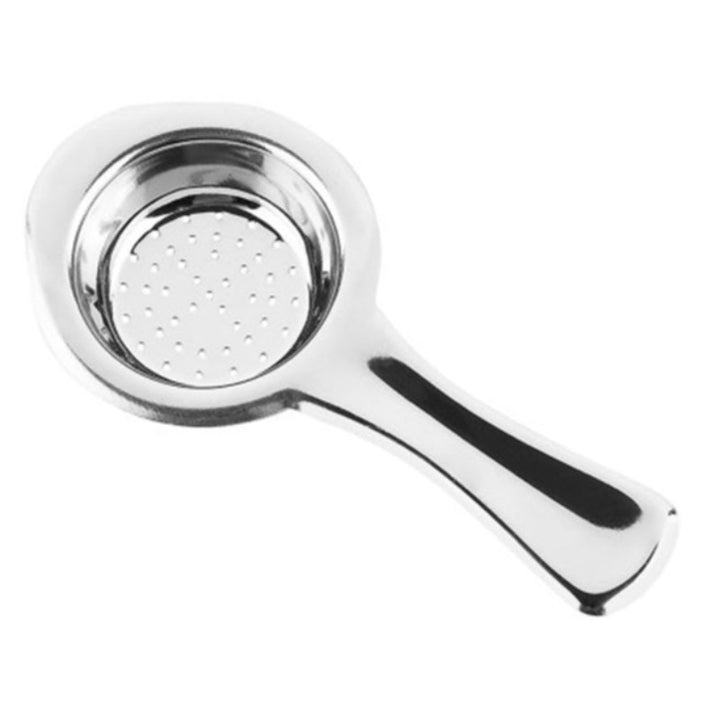 TEA STRAINER STAINLESS WITH HANDLE - Hakan Makes Kitchens Smile