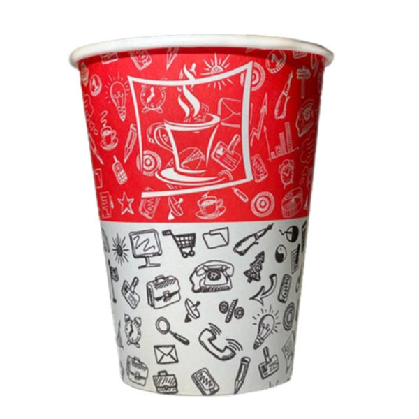 PAPERBOARD CUP 12 OZ 50 PCS - Hakan Makes Kitchens Smile