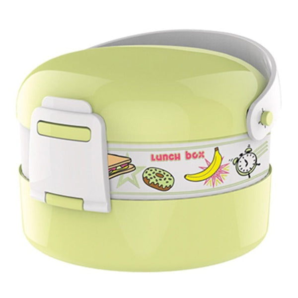 SUMA DECORATED PLASTIC LUNCH BOX BPA FREE 1000 cc (34 oz) 1 Pcs - Hakan Makes Kitchens Smile