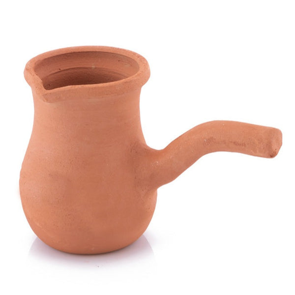 CLAY COFFEE POT SMALL 7 x 8 cm (2.8" x 3.2") - Hakan Makes Kitchens Smile