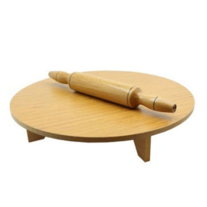 WOODEN FLOOR TABLE 35 cm (13.78") - Hakan Makes Kitchens Smile
