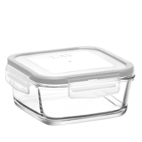 FOOD CONTAINER & LOCKED LID 720 cc (24 1/4 oz) 1 Pcs (12 in Box) - Hakan Makes Kitchens Smile