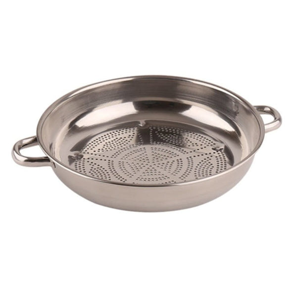STRAINER WITH HANDLE STAINLESS 30 cm (11.8") - Hakan Makes Kitchens Smile