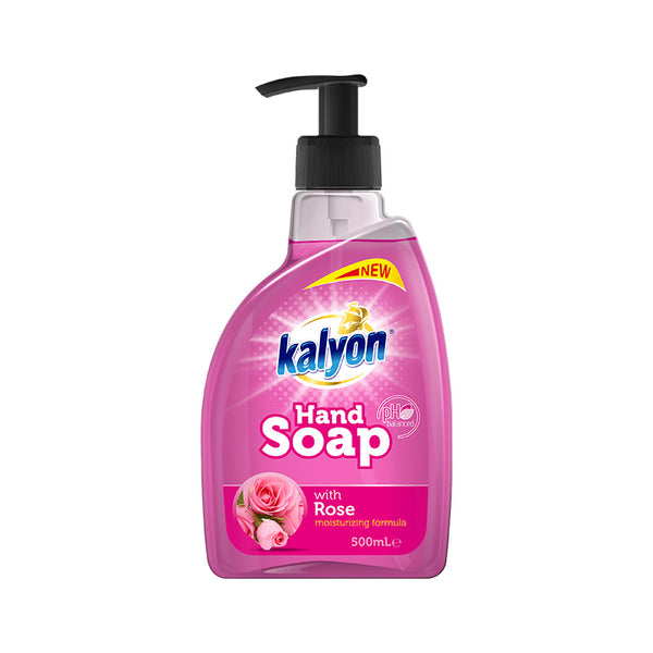 KALYON LIQUID HAND SOAP ROSE / 500 ML (16.9 OZ) - Hakan Makes Kitchens Smile