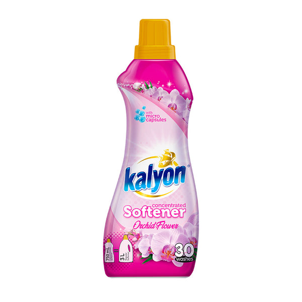 KALYON EXTRA SOFTENER ORCHID & BLOSSOM / 750 ML (25.4 OZ) - Hakan Makes Kitchens Smile