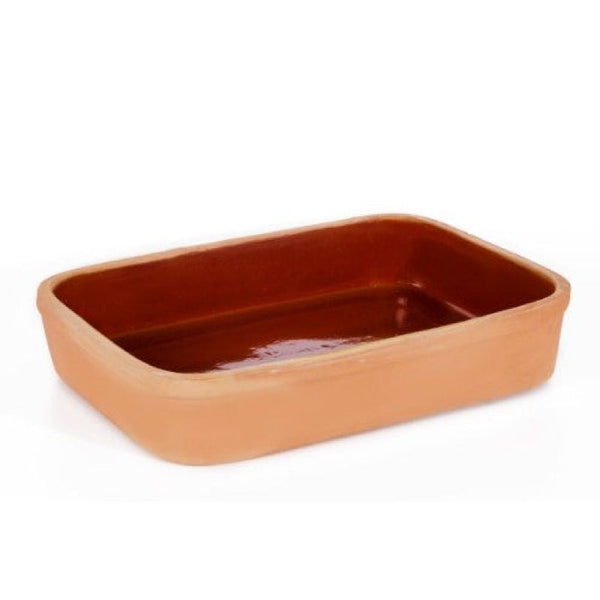 CLAY OVEN TRAY RECTANGULAR 36 x 27 x 5 cm (14" x 10.5" x 2") - Hakan Makes Kitchens Smile