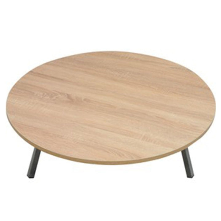 ROUND FLOOR TABLE WOOD 100 cm (39.4") - Hakan Makes Kitchens Smile