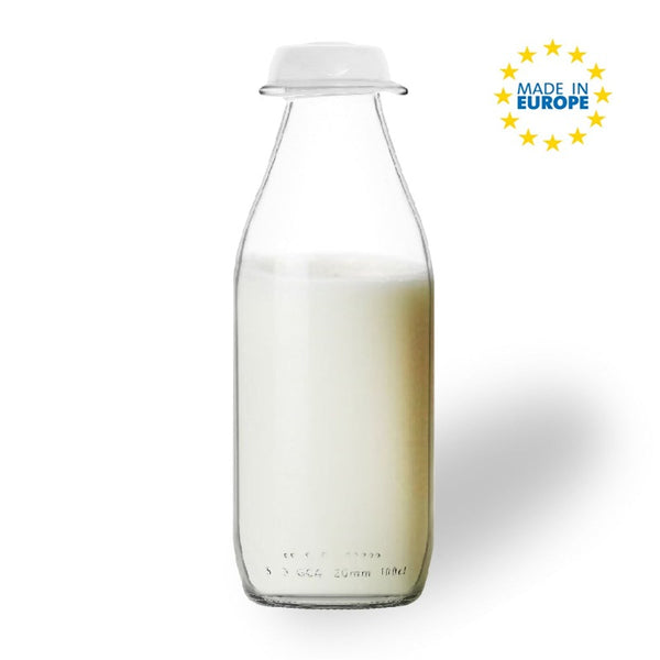 Milk Bottle 1020 cc (34.5 oz) 237 mm (9.3") 1 Pcs - Hakan Makes Kitchens Smile