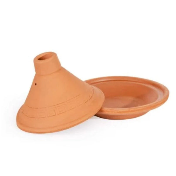 CLAY TAJINE CASSEROLE 27 cm x 19 cm (10.6" x 7.5") - Hakan Makes Kitchens Smile