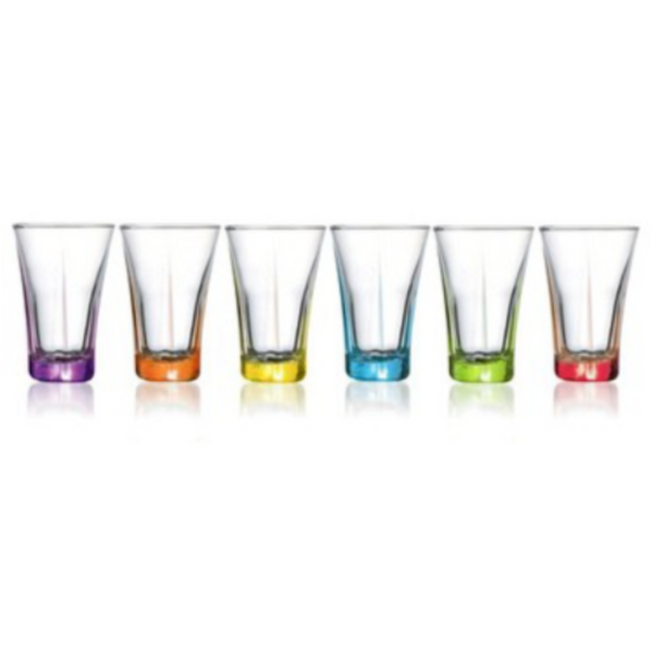 TRUVA LIQUEUR GLASS PAINTED 100 cc (3.4 oz) 6 Pcs Set - Hakan Makes Kitchens Smile